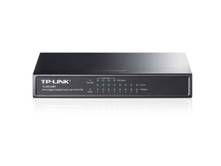 TP-Link 8-Port Gigabit Desktop Switch with 4-Port PoE TL-SG1008P